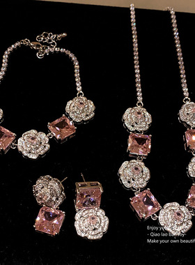 花朵锆石岚赞饰品厂女