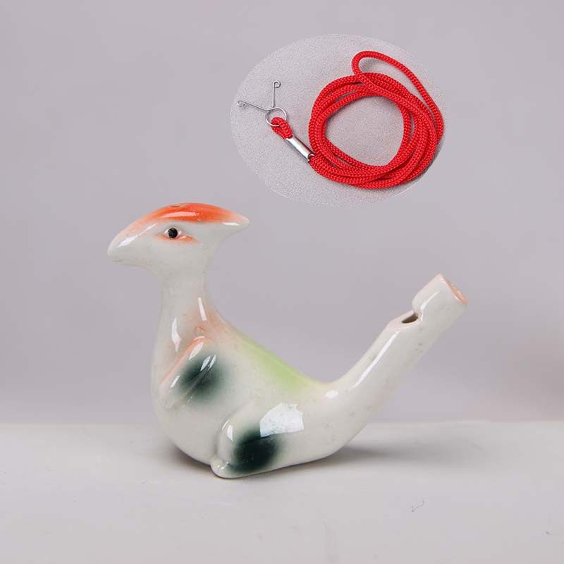 陶瓷工艺品12557水鸟口哨 儿童音乐陶笛 旅游景区热销工艺品哨子