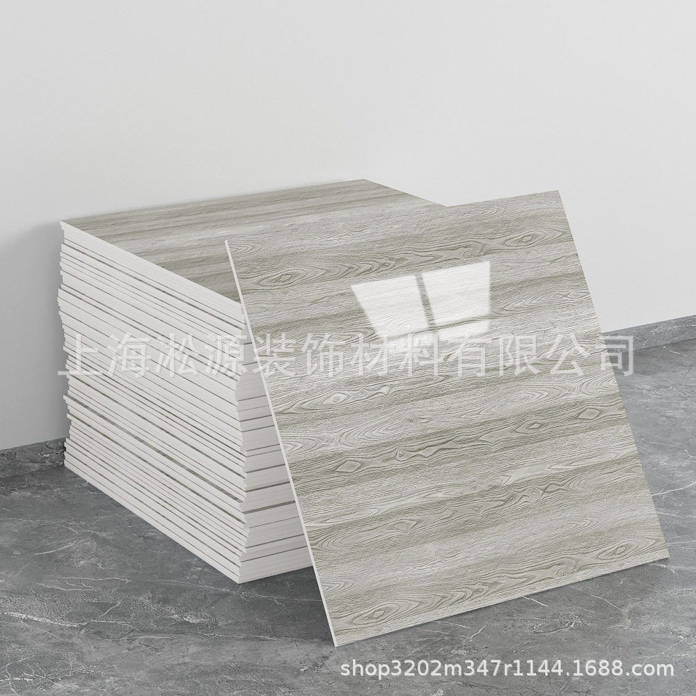 外贸跨境热销大理石仿瓷砖墙贴自粘防水防潮背景墙面装饰墙壁纸