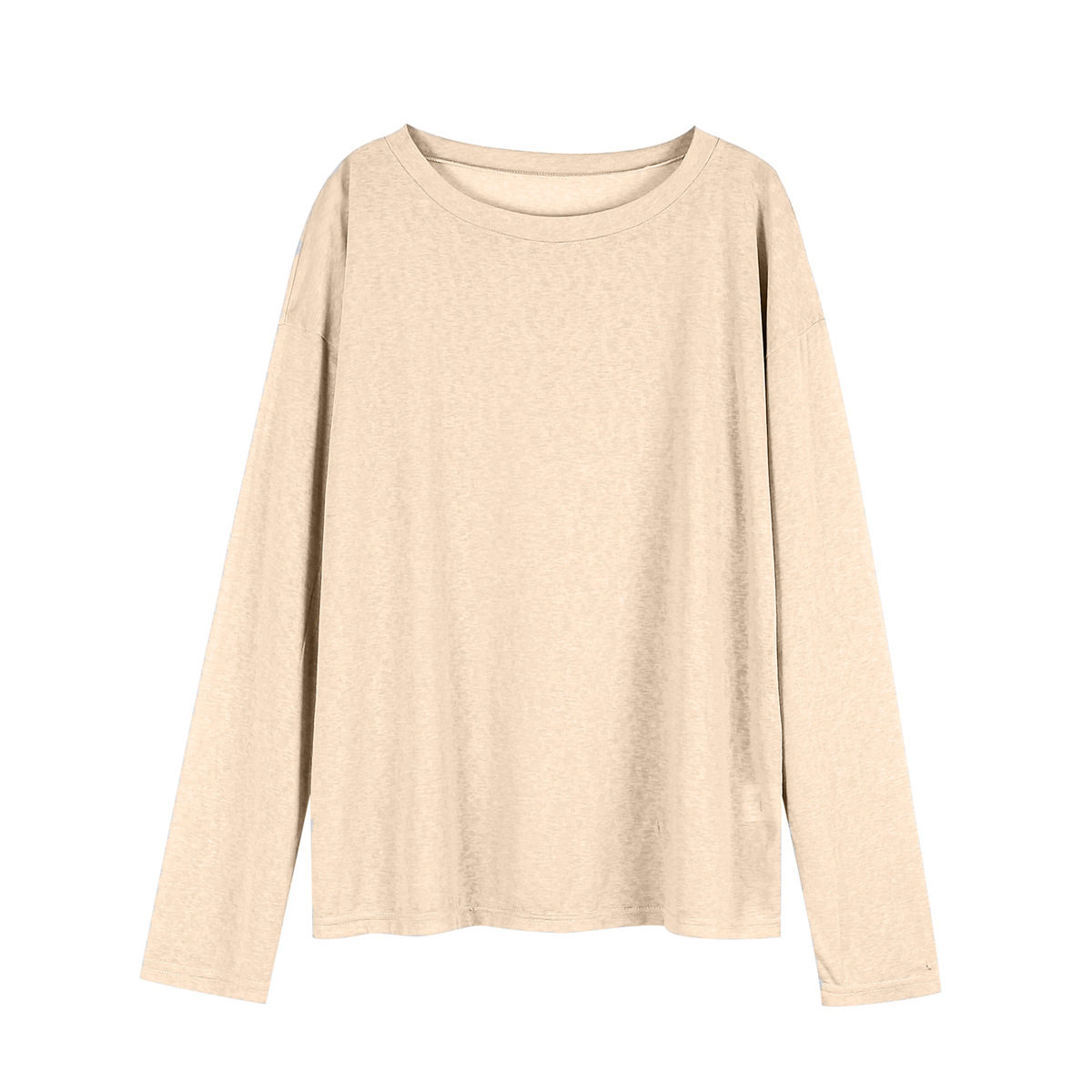 Womens Long Sleeve Snowflake Pattern T Shirt Lightweight Loose Fit Round Neck Summer Style Wholesale Available