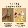 Oil Brush and Oil Bottle Integrated Glass Kitchen High Temperature Resistant Silicone Oil Brush Pot Electric Pancake Pan Barbecue Pancake Special Oil Brush