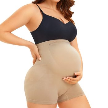 Cross-border Hot Selling Body Shaping Pregnant Women's Pants High-end Elastic Waist Tinting Abdomen Tinting Thigh Slim-fit High Waist Body Shaping Pregnant Women's Pants