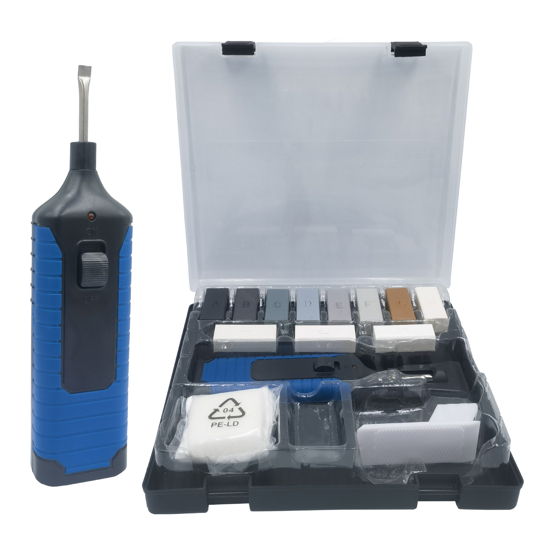 现货木地板修补家用组合工具套装多功能手动维修神器一整套工具箱