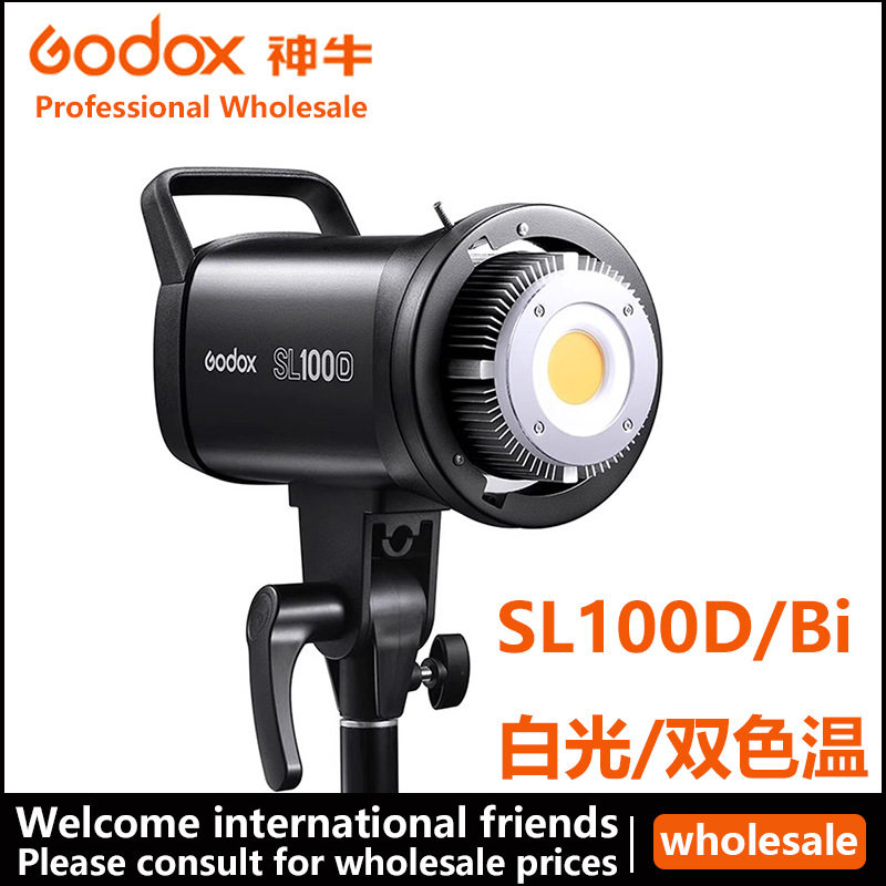 Godox Sl100Bi/D Live Broadcast Fill Light Led Dual Color Temperature Photography Light 100W Studio Video Photography