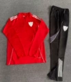 2526 seville red half pull training uniform
