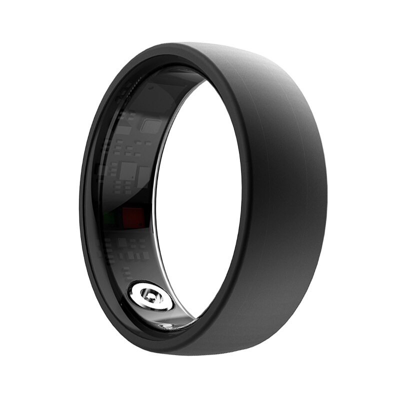 New Titanium Alloy Smart Ring Waterproof Blood Pressure Blood Oxygen Sleep Heart Rate Monitor Photo Men Women Bluetooth Ring