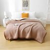 Autumn and Winter Pure Wool Office Nap Blanket, Thickened and Warm, Cloud Sheep New Chinese Style Camel Color Off-White Blanket