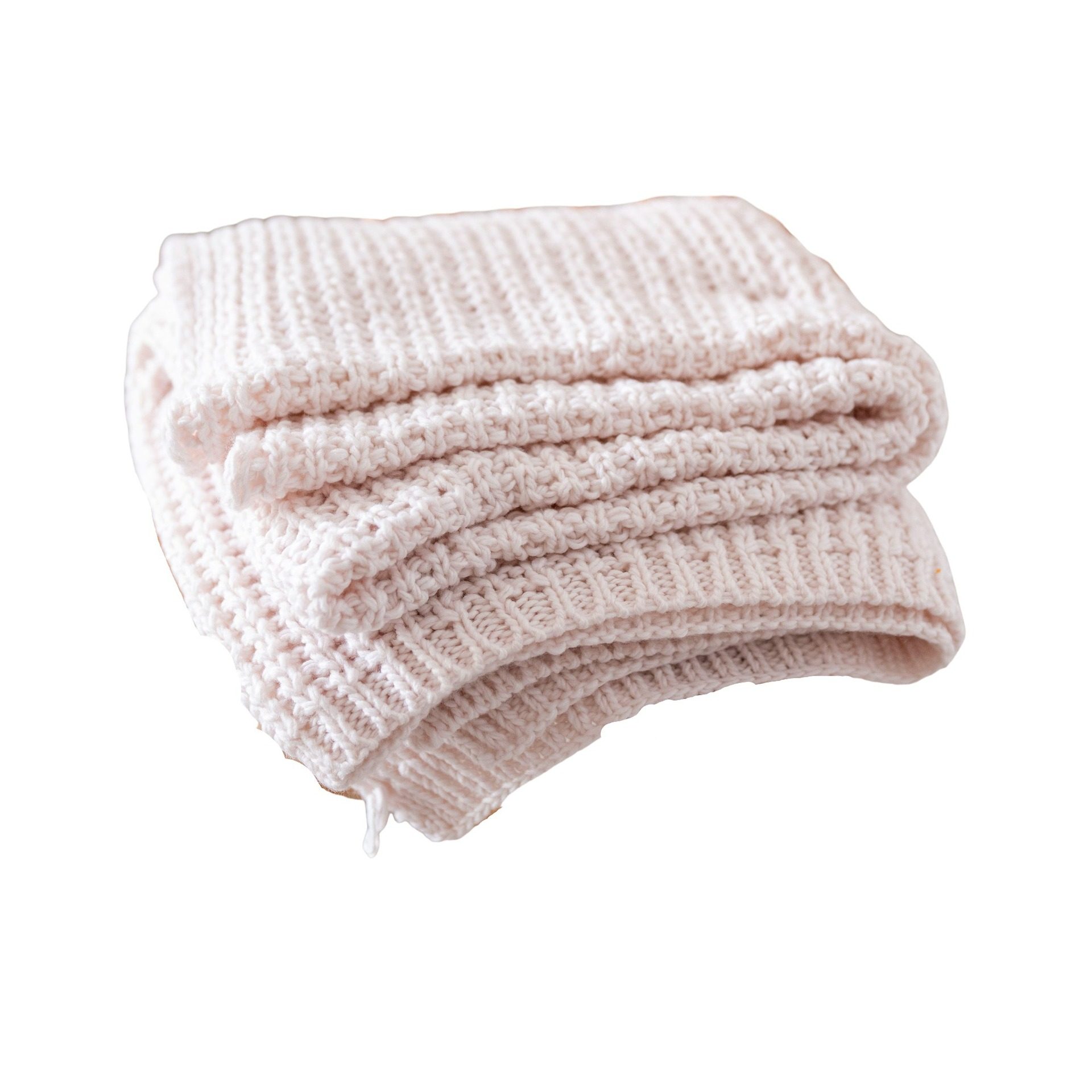 Winter Warm Thick Stick Needle Stereo Texture Sofa Blanket, Versatile Acrylic Air-Conditioned Room Bedroom Throw Blanket for All Seasons