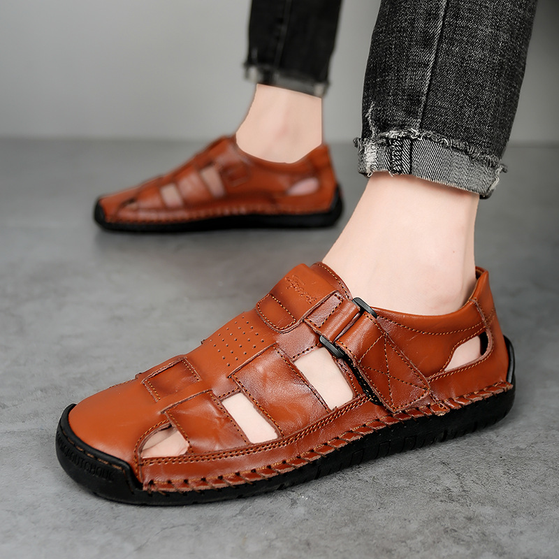 (Mới) Mã A0894 Giá 610K: Giày Dép Sandal Nam Tunenz Big Size Ngoại Cỡ Giày Dép Nam Chất Liệu Da Bò G02 Sản Phẩm Mới, (Miễn Phí Vận Chuyển Toàn Quốc).