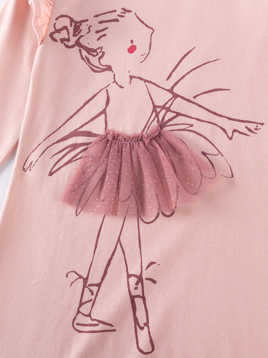 Autumn Long-sleeve Girls' Dress, [Style] Cute Kids' Dress, Children's Clothing Wholesale & Dropshipping