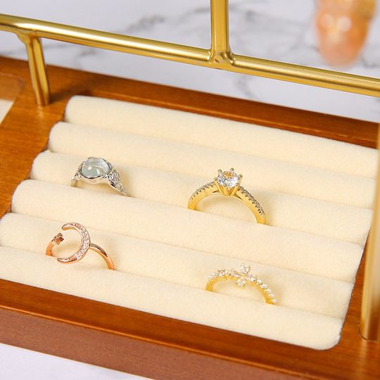 Metal high-grade jewelry rack jewelry store studio stall shooting props earrings earrings earrings jewelry display stand
