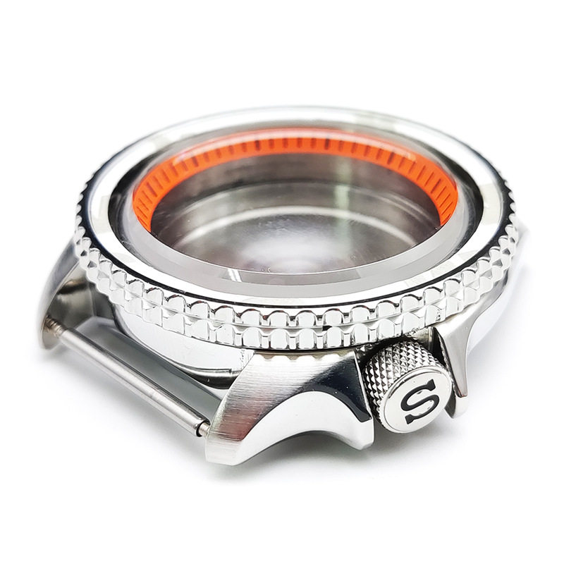 Watch Case Substitute 007 Seiko Mechanical Watch Case Watch Case Sapphire Glass NH35/36 Movement