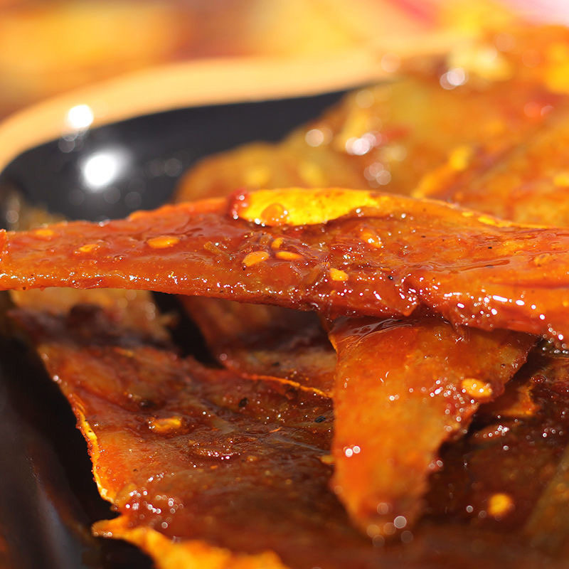 Tianzhixiang 50g spicy sliced fish Hunan specialty vacuum packaging spicy snacks