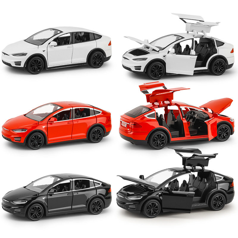 跨境东南亚外贸儿童玩具模型男孩仿真合金小汽车摆件大号玩具车子