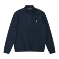 Half zip - royal blue - white label