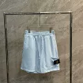 Light blue back pocket embroidery