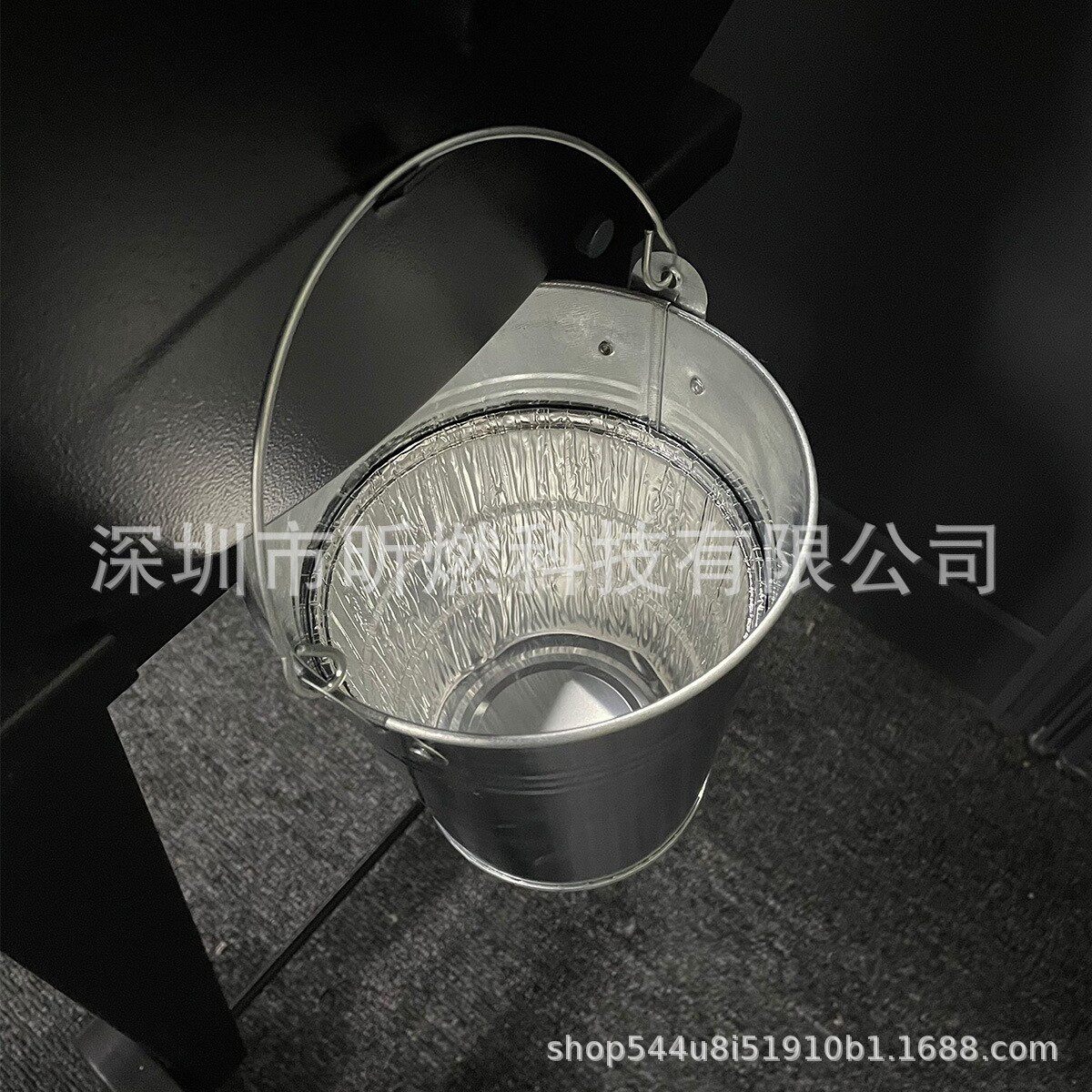 Cross-Border North American Bbq Disposable Tin Foil Lining with Oil Barrel Lining Compatible with Traeger and Other Outdoor Barbecue Stoves