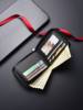New 2026 Retro Men's Wallet Short Style Id Card Holder Leather Wallet Zipper Men's Wallet