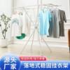 Foldable Floor-Standing Clothes Drying Rack for Home Use, Suitable for Bedroom and Balcony, Retractable and Invisible Indoor Clothes Rack