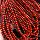 Производители оптом продают натуральную плитку southwest red beads, круглые бусины, браслеты из плоти и крови огненно-красного цвета, разбросанные аксессуары diy mini 2