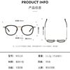 Shenzhen glasses Matsuda with M3118 retro pure titanium plate ring round frame can be equipped with anti-blue light glasses flat lens