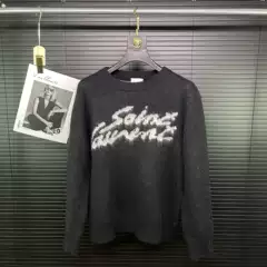 European Station Fashion Brand Ys Autumn and Winter New Mohair Crewneck Sweater for Men and Women with High Version Wool Cross-border in stock