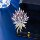 Фабрика-источник трансграничная высококачественная брошь с жемчугом и стразами, женский дикий маленький аромат, изысканный шелковый шарф, пряжка для корсажа, булавка mini 140