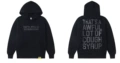 Ts309 # Black fleece sweatshirt