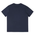 Navy blue-collarless label