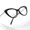 New 8341 elastic glasses leg frame round unisex TR90 frame plain glasses anti-blue light glasses plain glasses