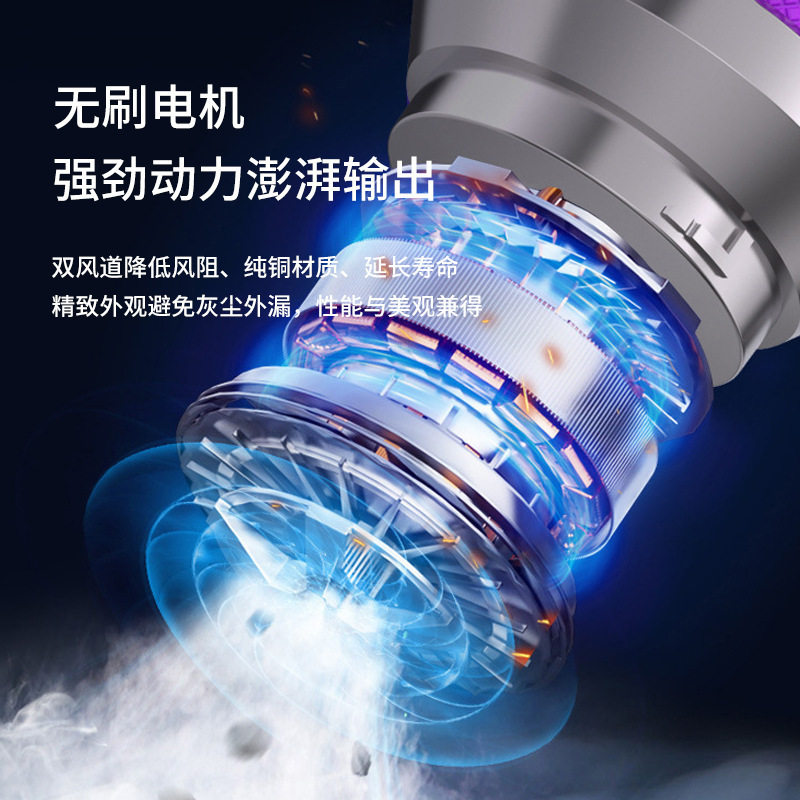 Hot-Selling Wireless Small Mini Handheld Charging Car Vacuum Cleaner Cleaning Car Home Dual-Purpose High-Power Blowing and Suction Integrated