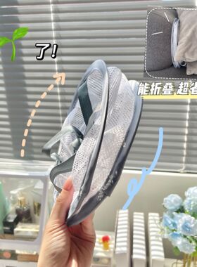 GECOMO折叠晾晒兜美妆蛋晾晒网化妆刷粉扑沥水晾干美妆工具收纳袋