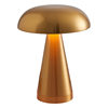 Cross-border Metal Mushroom Table Lamp Nordic Creative Retro USB Charging Cafe Bedside Touch Decorative Table Lamp
