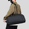 Cross-Border Wear-Resistant Travel Bag, High-End Sports Fitness Bag, Men's Wet and Dry Separation Shoulder Portable Luggage Bag with Shoe Compartment