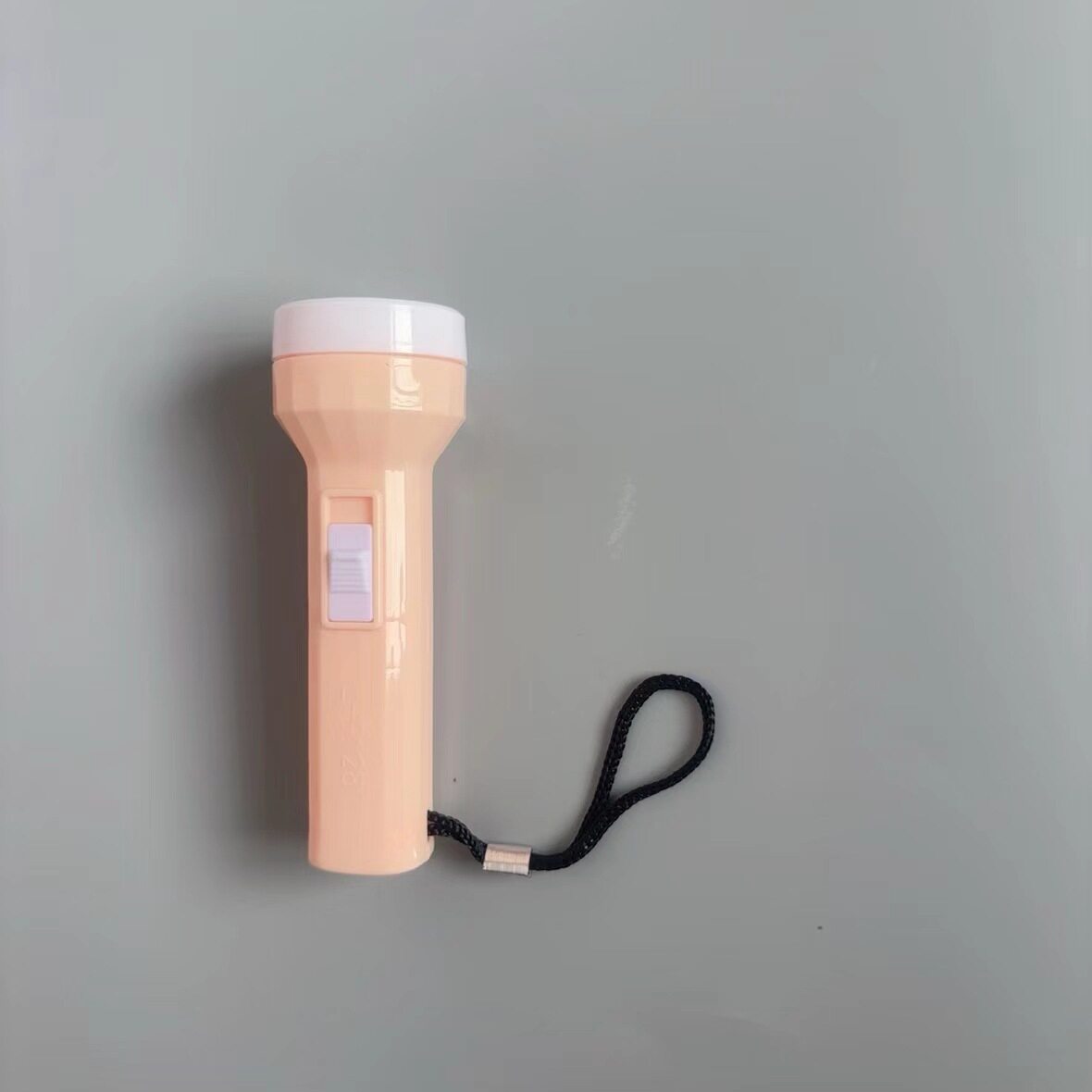 发光玩具手电筒圆头便捷小清新果冻色照明电筒幼儿园儿童奖品礼物