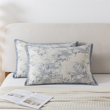 Pure Cotton Pillowcase, a Cotton Gauze 48*74 Single Adult Pillowcase, Absorbs Sweat, Is Stain-Resistant, Prevents Head Oil and Does Not Ball up