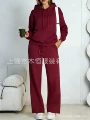 Burgundy with hood string and pockets
