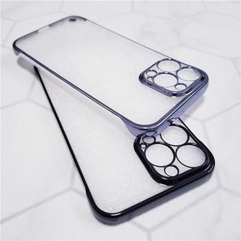 Suitable for iPhone 17 Phone Case, Transparent Electroplating, Frameless, Apple 16 Pro Max Ultra-Thin Heat Dissipation, 15 Hard Anti-Drop Protection