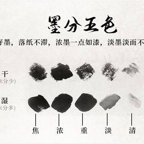 High Concentration 5 Jin 1.0kg Ink for Calligraphy Large Bottle Brush Ink Black Student Training