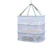 Factory Direct Sales Wholesale Closed Zipper Dormitory Household Drying Basket for Drying Agricultural Products and Dry Goods, Household Flat Basket