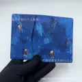 Card holder blue