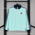 Germany team light lake green classic casual windbreaker