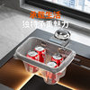 Wholesale Foldable Garbage Filter Rack Kitchen Residue Leftovers Filter Basket Washbasin Sink Slag Separator