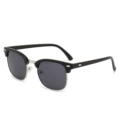 C22-sand black silver frame-black gray film