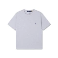European size t-shirt light gray/green label