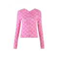 Pink plaid jacket