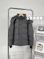 Gray black label custom fur
