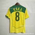 2004 brazil home jersey, number 8
