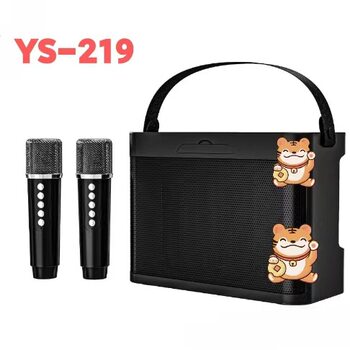 New YS219 Bluetooth Speaker Wireless Portable Portable Home Outdoor K Song All-in-One 203 Bluetooth Audio