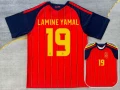 2026 spain home lamine yamal #19-two stars